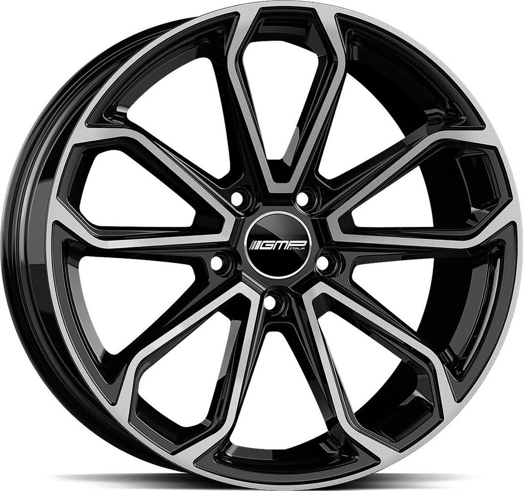 GMP FURIOSA BLACK DIAM 10x22 5/130 ET48 CB71.6