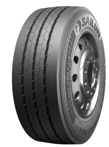 315/70R22.5 156/150L SAILUN TRANSPORT PRO S STEER 18PR ECOPOINT 3 TECHNOLOGY