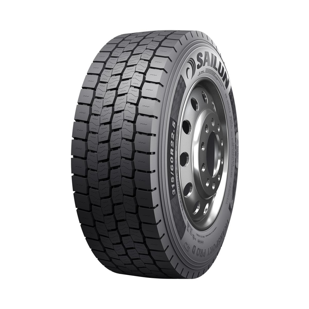 315/70R22.5 154/150L SAILUN TRANSPORT PRO D DRIVE 18PR ECOPOINT 3 TECHNOLOGY