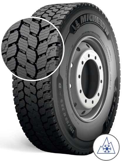 315/70R22.5 154/150L MICHELIN X MULTI GRIP D DRIVE ERÄ