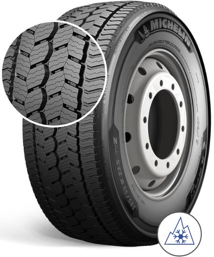 315/80R22.5 156/150L MICHELIN X MULTI GRIP Z STEER