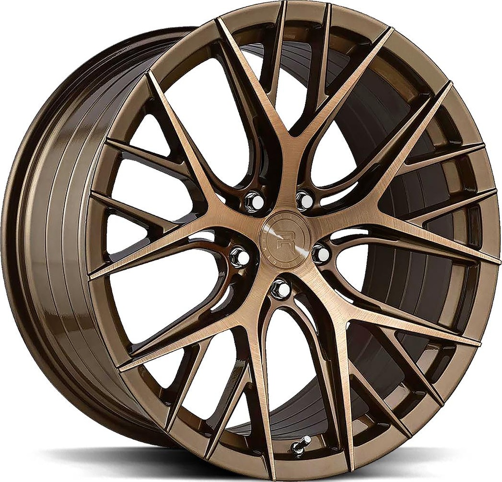 R-SERIES R16 BRUSH DUAL BRONZE 10x20 5/112 ET45 CB66.6