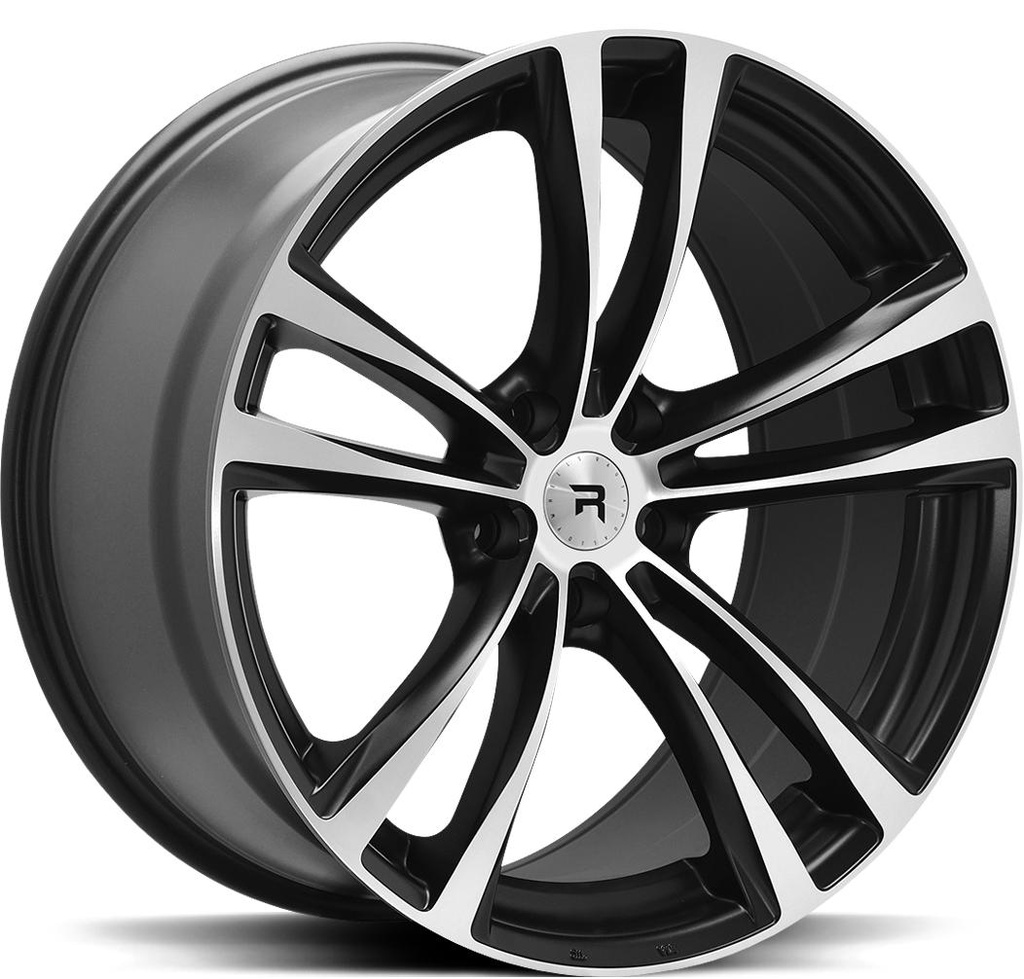 R-SERIES R3 BLACK POL 10x21 5/130 ET50 CB71.6