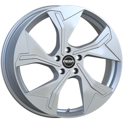 MEGA WHEELS TRITON DARK SILVER 7.5x19 5/112 ET50 CB57.1