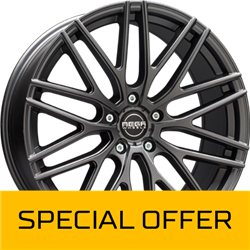 MEGA WHEELS CETUS ANTHRACITE GREY 8x18 5/114.3 ET38 CB73.2
