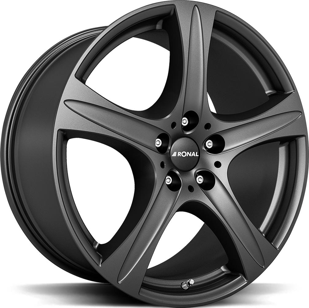RONAL R55 SUV BLACK MATT 8.5x18 5/112 ET30 CB76