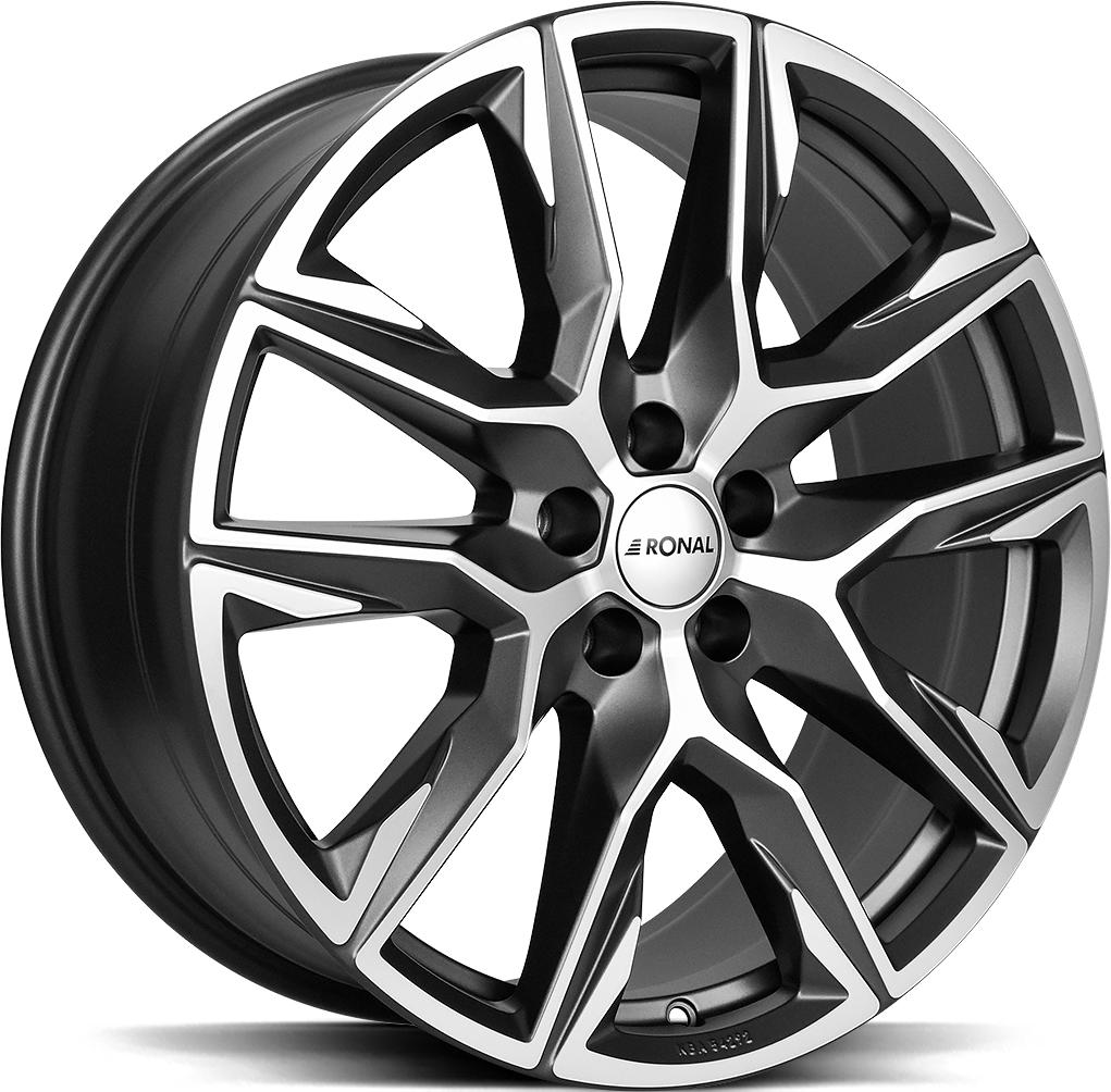 RONAL R71 ORBIT GREY MATT FRONT CUT 8.5x20 5/112 ET20 CB66.5