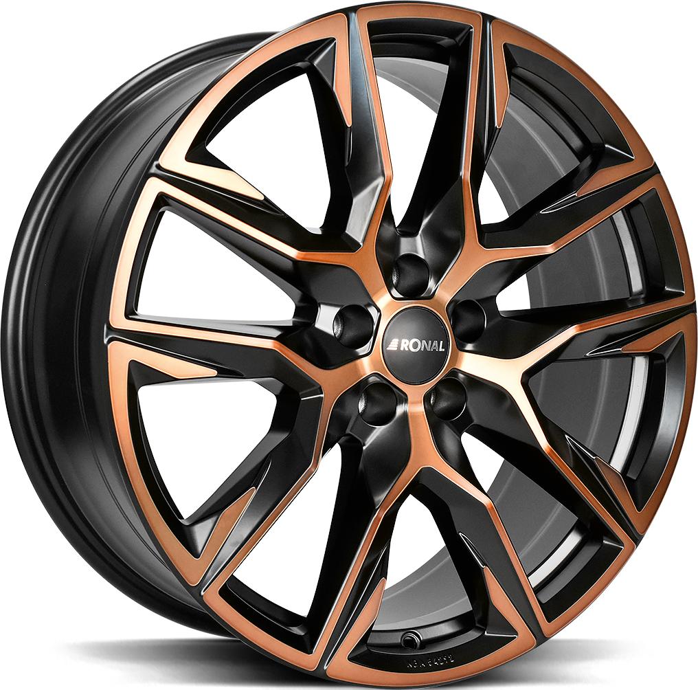 RONAL R71 JET BLACK COPPER MATT FRONT CU 8.5x20 5/114.3 ET40 CB82