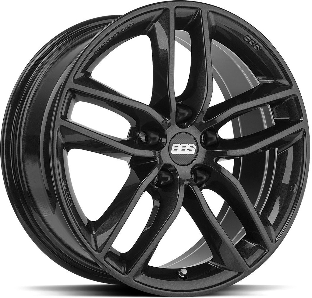 BBS SX CRYSTAL BLACK 8x18 5/108 ET45 CB70