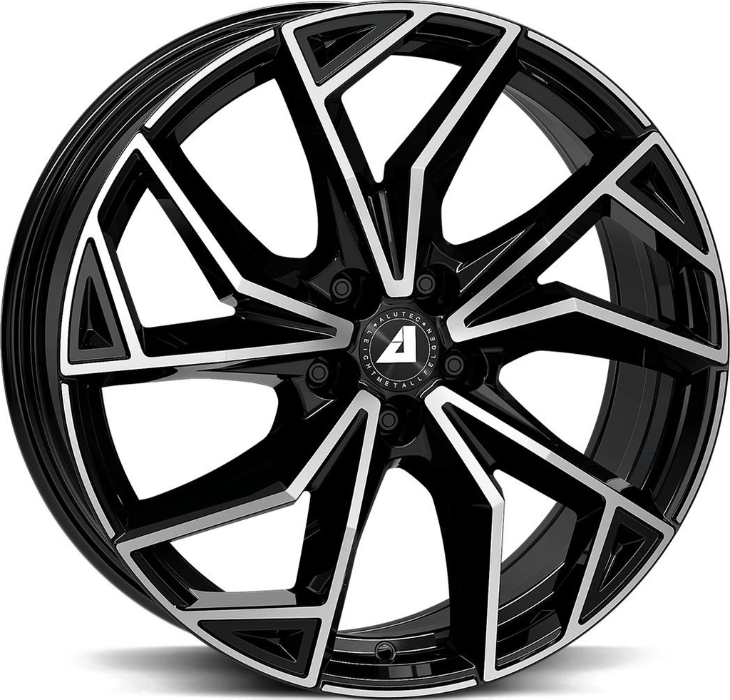 ALUTEC ADX.02 DIAM BLACK POL 7.5x18 5/112 ET45 CB57.1