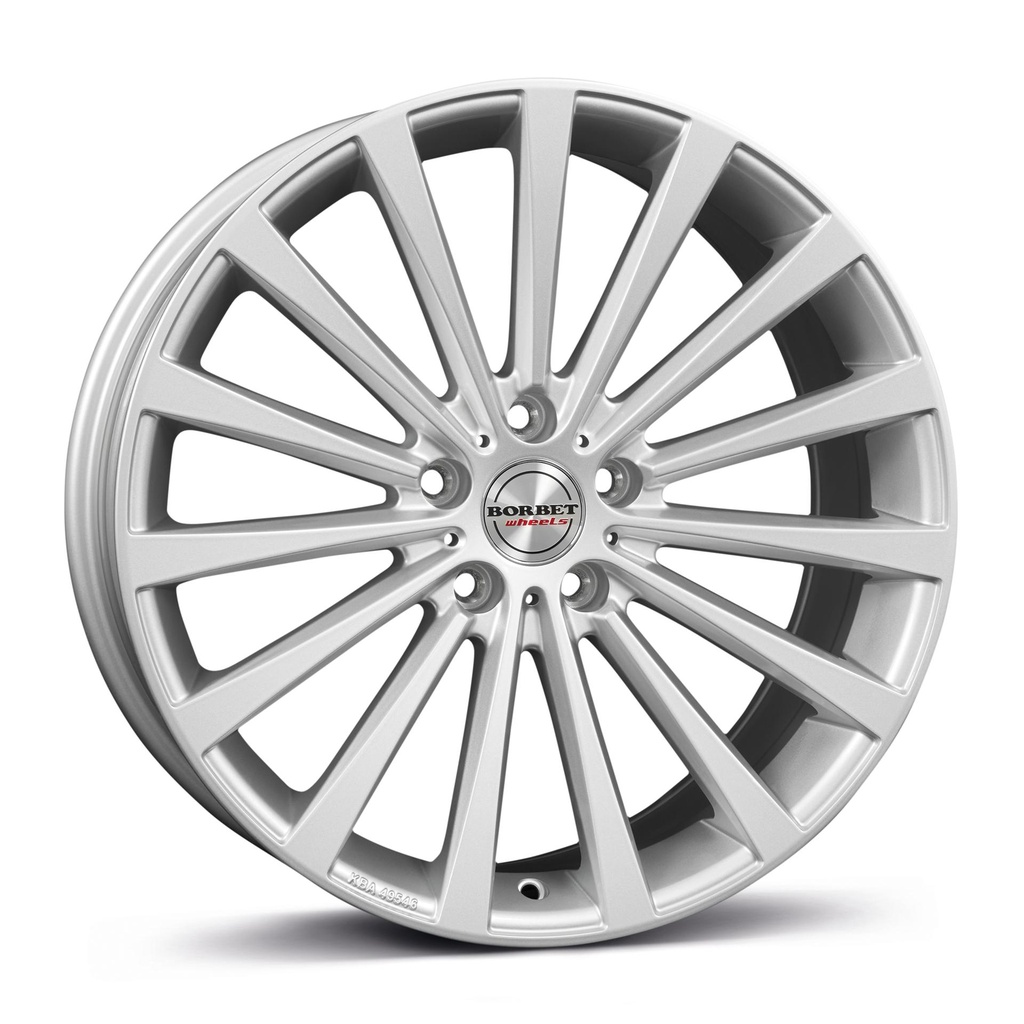 BORBET BLX BRILL SILV 8.5x19 5/112 ET35 CB72.6