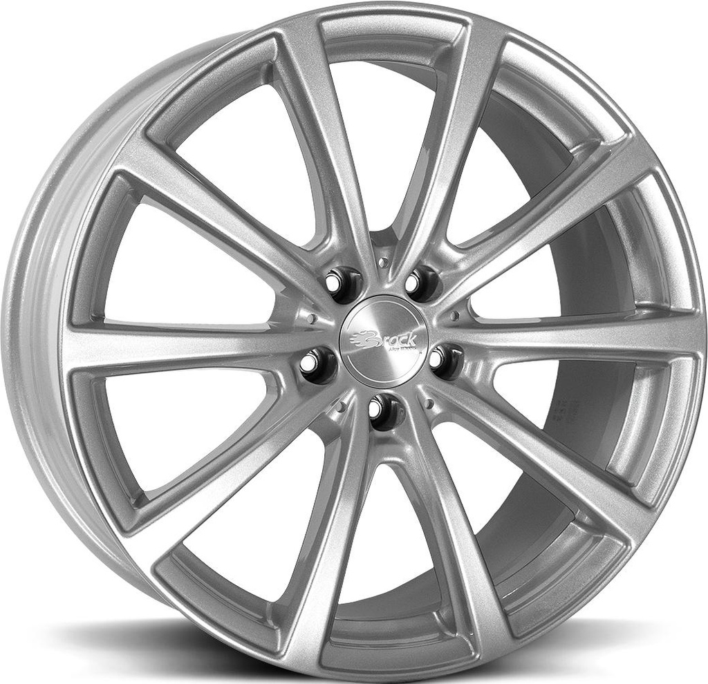 BROCK B32 CRYSTAL SILV 9.5x19 5/130 ET58 CB71.6