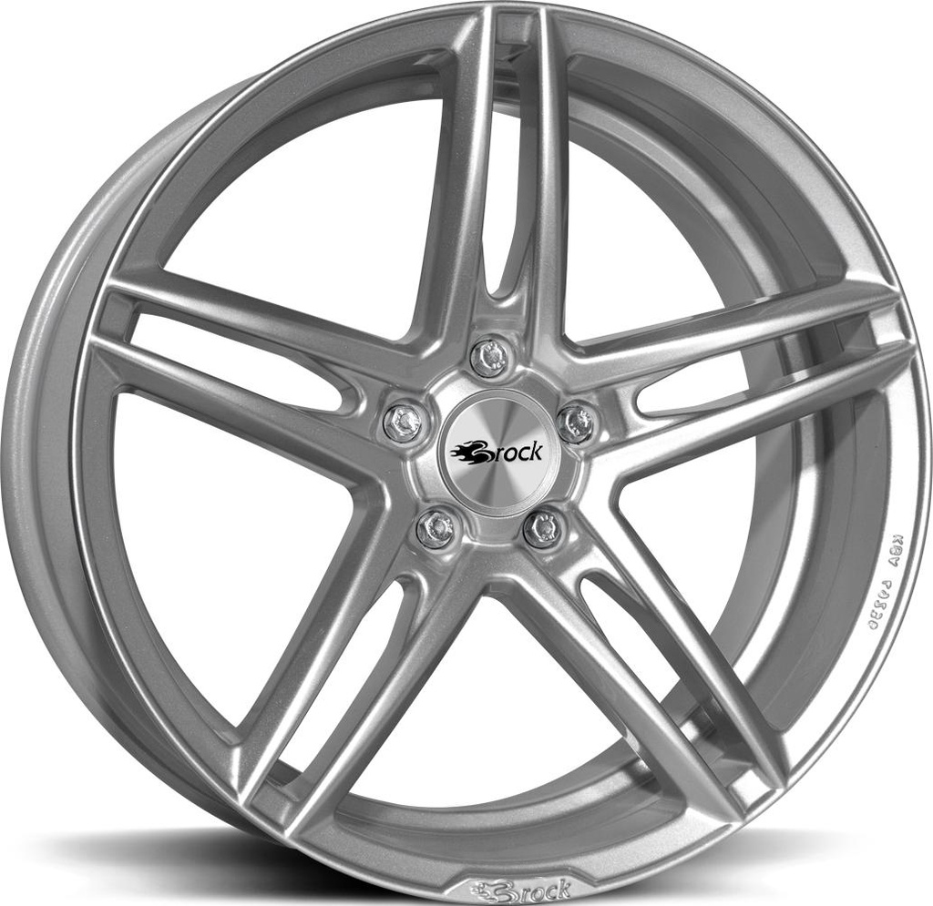 BROCK B33 CRYSTAL SILV 8x18 5/120 ET38 CB72.6
