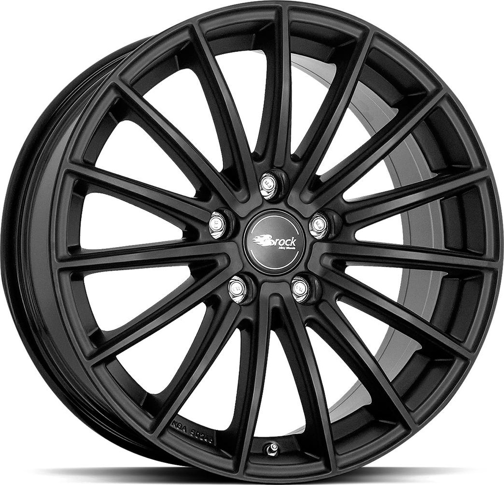 BROCK B36 SATIN BLACK MATT 8x18 5/112 ET30 CB66.6