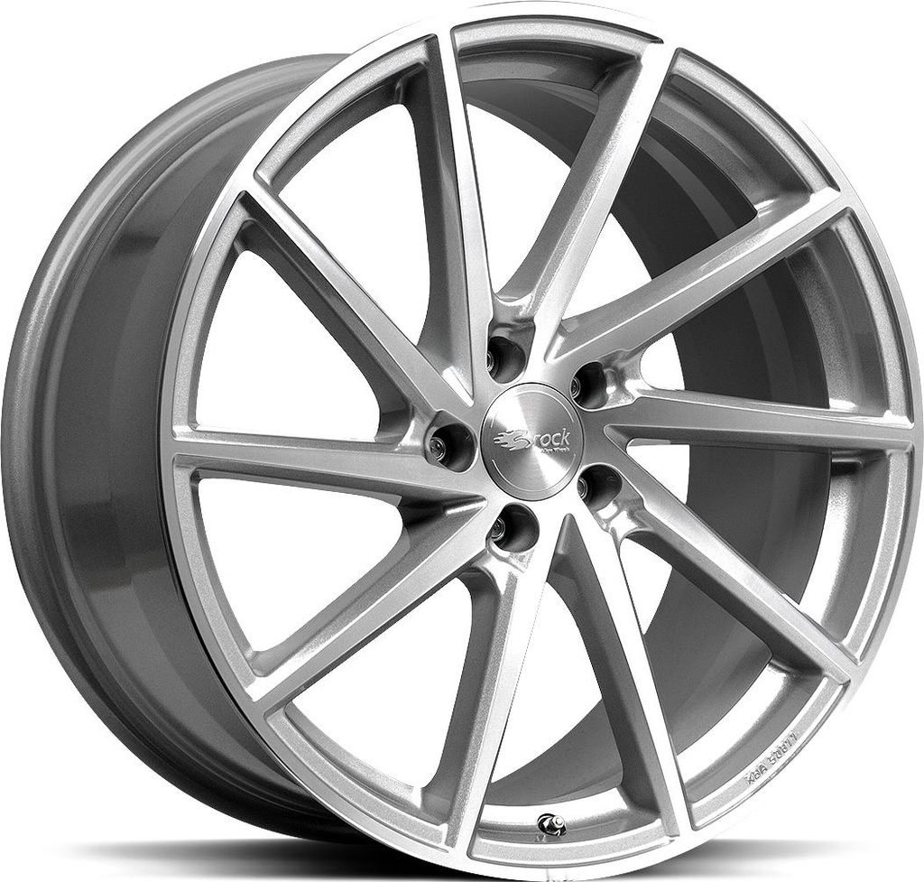 BROCK B37 CRYSTAL SILV POL 8x18 5/112 ET45 CB66.6