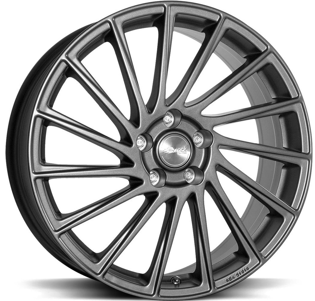 BROCK B39 HIMALAYA GREY MATT 7.5x18 5/105 ET38 CB56.6