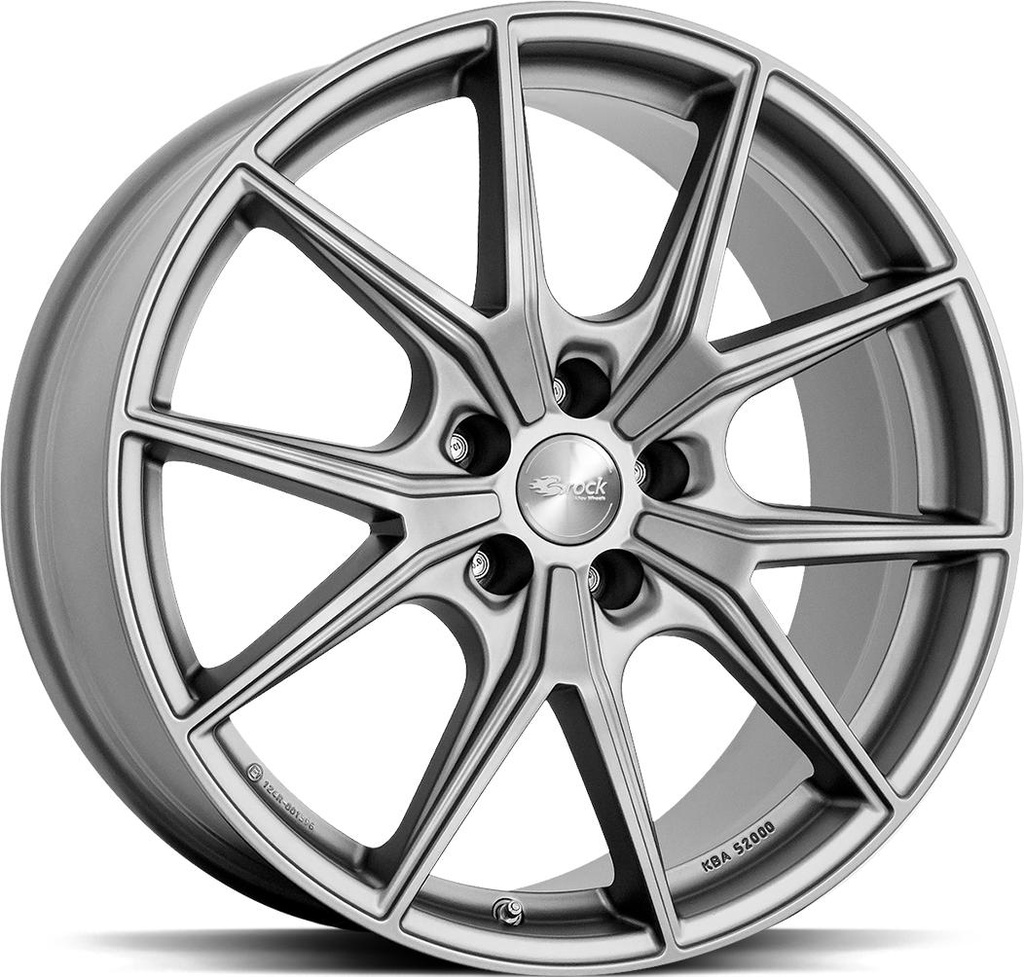 BROCK B40 FERRIC GREY MATT 8x19 5/112 ET39 CB66.6