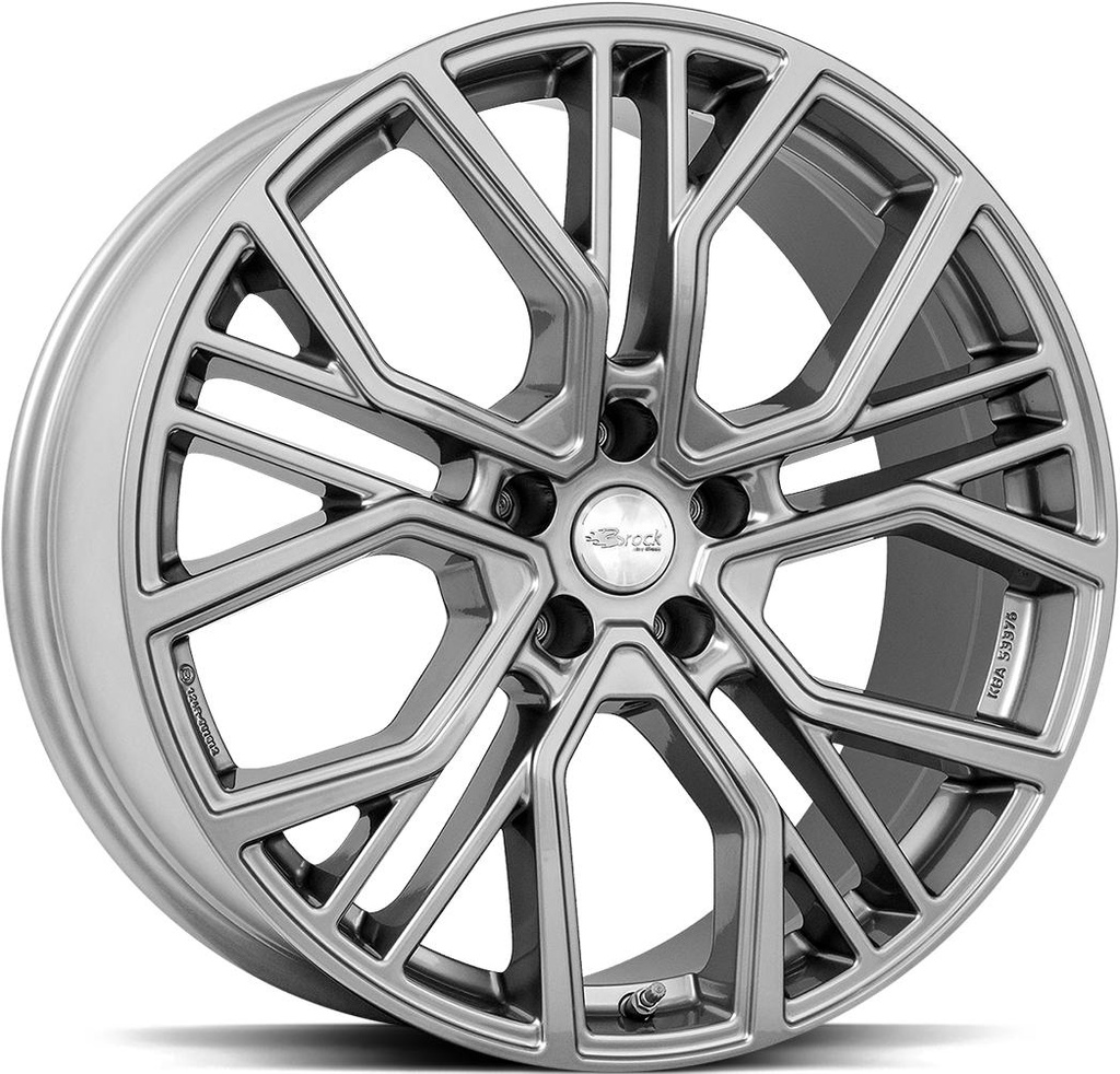 BROCK B41 FERRIC GREY 9.5x22 5/108 ET41 CB63.4