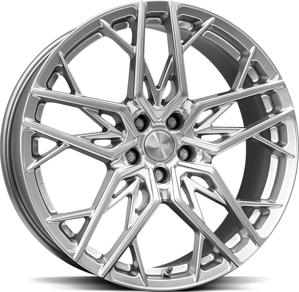 BROCK B44 HYPER SILV 8.5x19 5/114.3 ET35 CB64.2