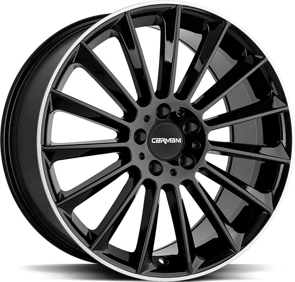 OXGIN FRITZ BLACK LIP POL 8x18 5/112 ET35 CB66.6