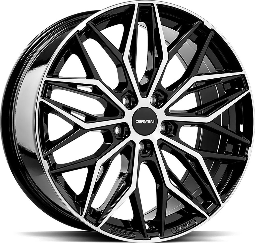 OXGIN MAX BLACK POL 7x17 5/112 ET54 CB66.6