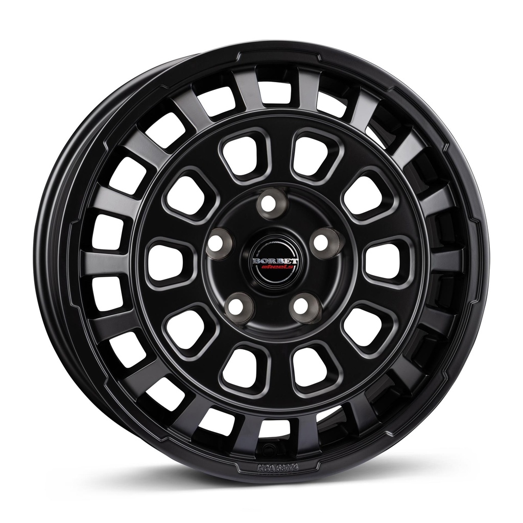 BORBET CW7 BLACK MATT 8x18 5/130 ET50 CB78.1