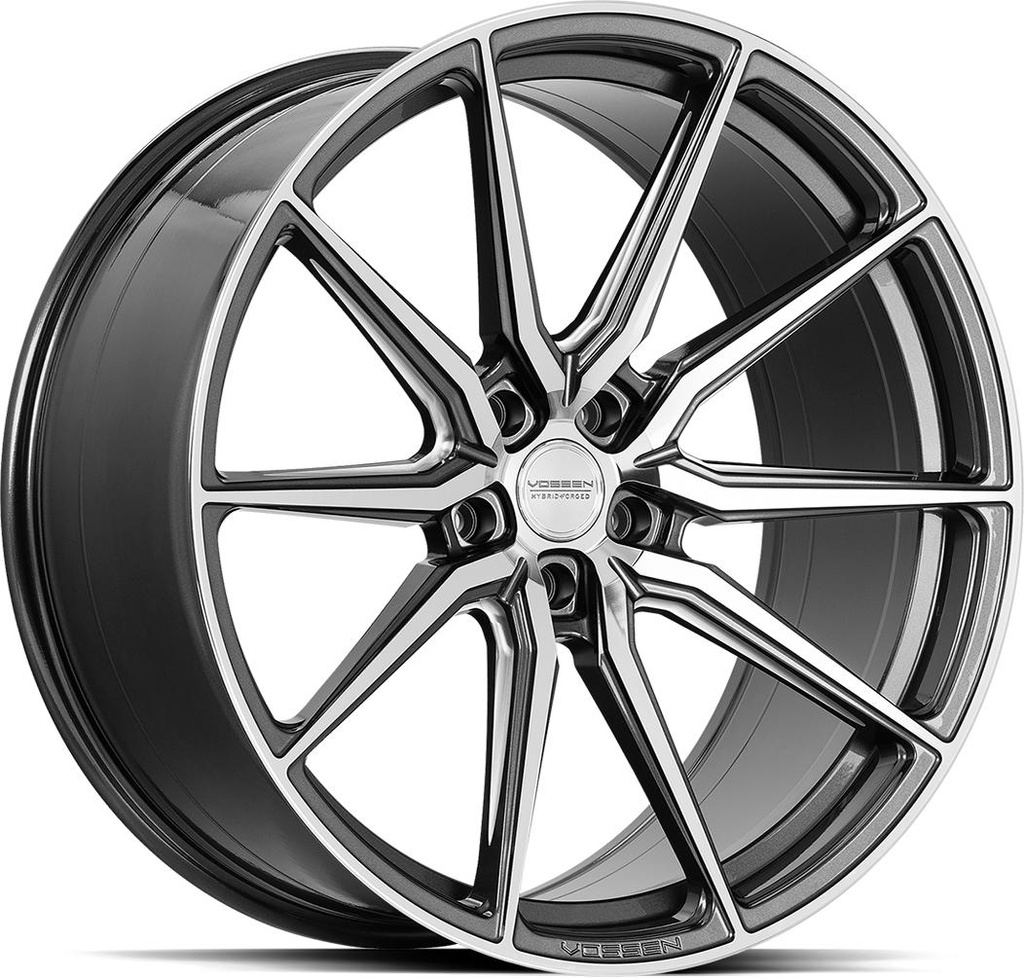 VOSSEN HF3 GLOSS GRAPHITE POL 9x20 5/114.3 ET32 CB73.1