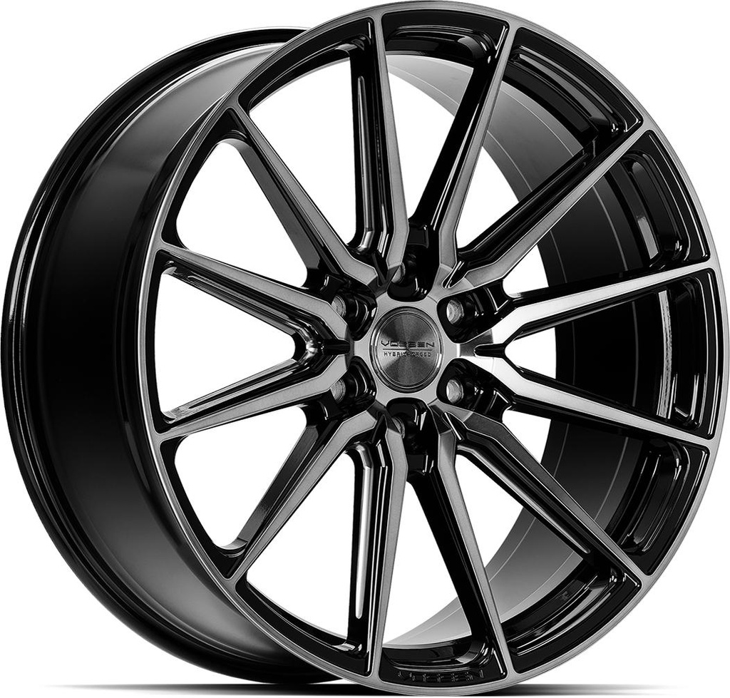 VOSSEN HF6.1 TINTED GLOSS BLACK 9.5x20 6/139.7 ET15 CB106.1