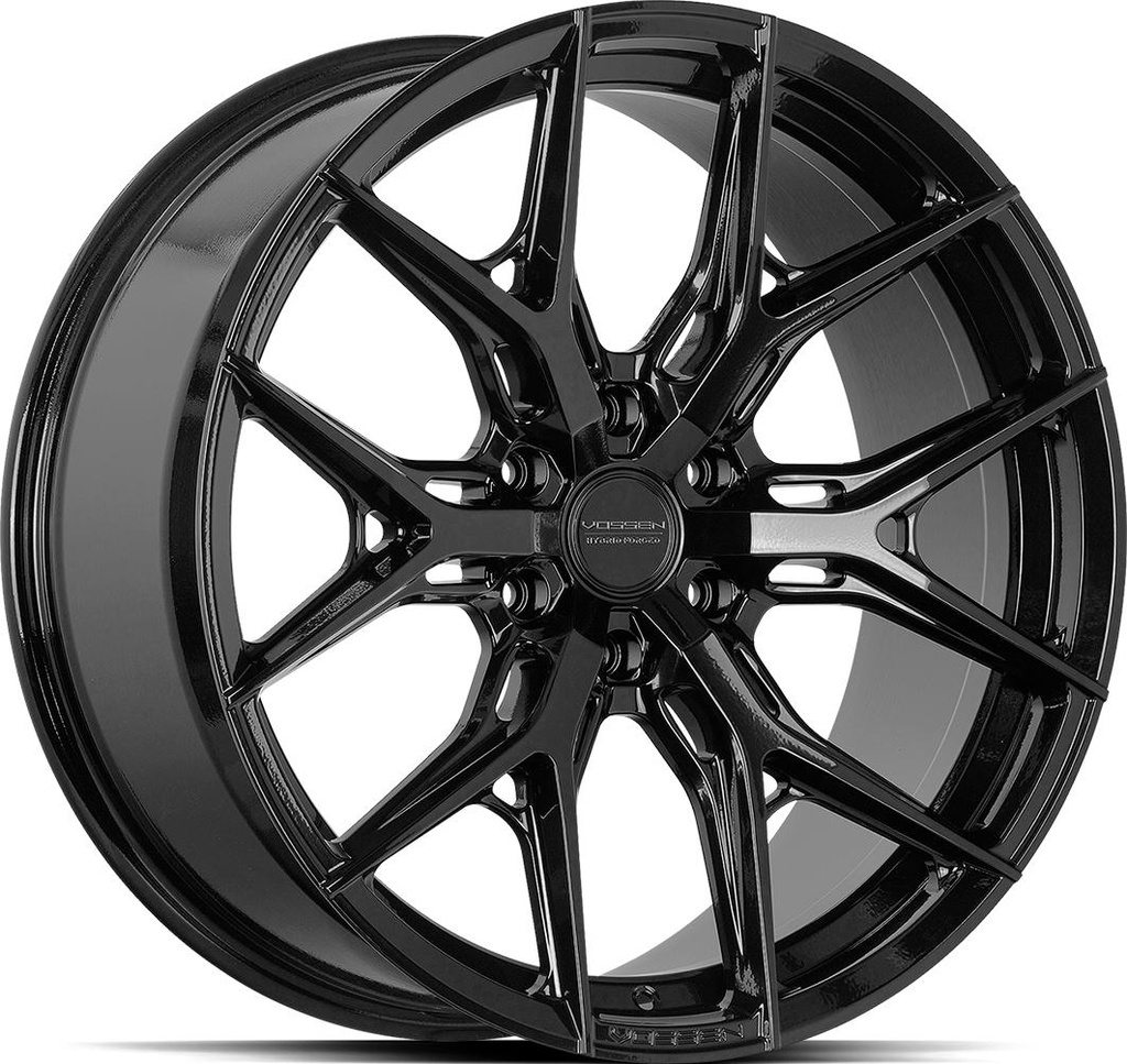 VOSSEN HF6.4 GLOSS BLACK 9.5x22 6/139.7 ET30 CB95.1