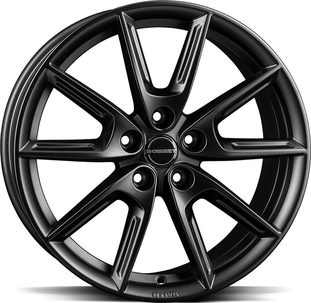 BORBET LX19 BLACK MATT 8x19 5/112 ET50 CB66.5
