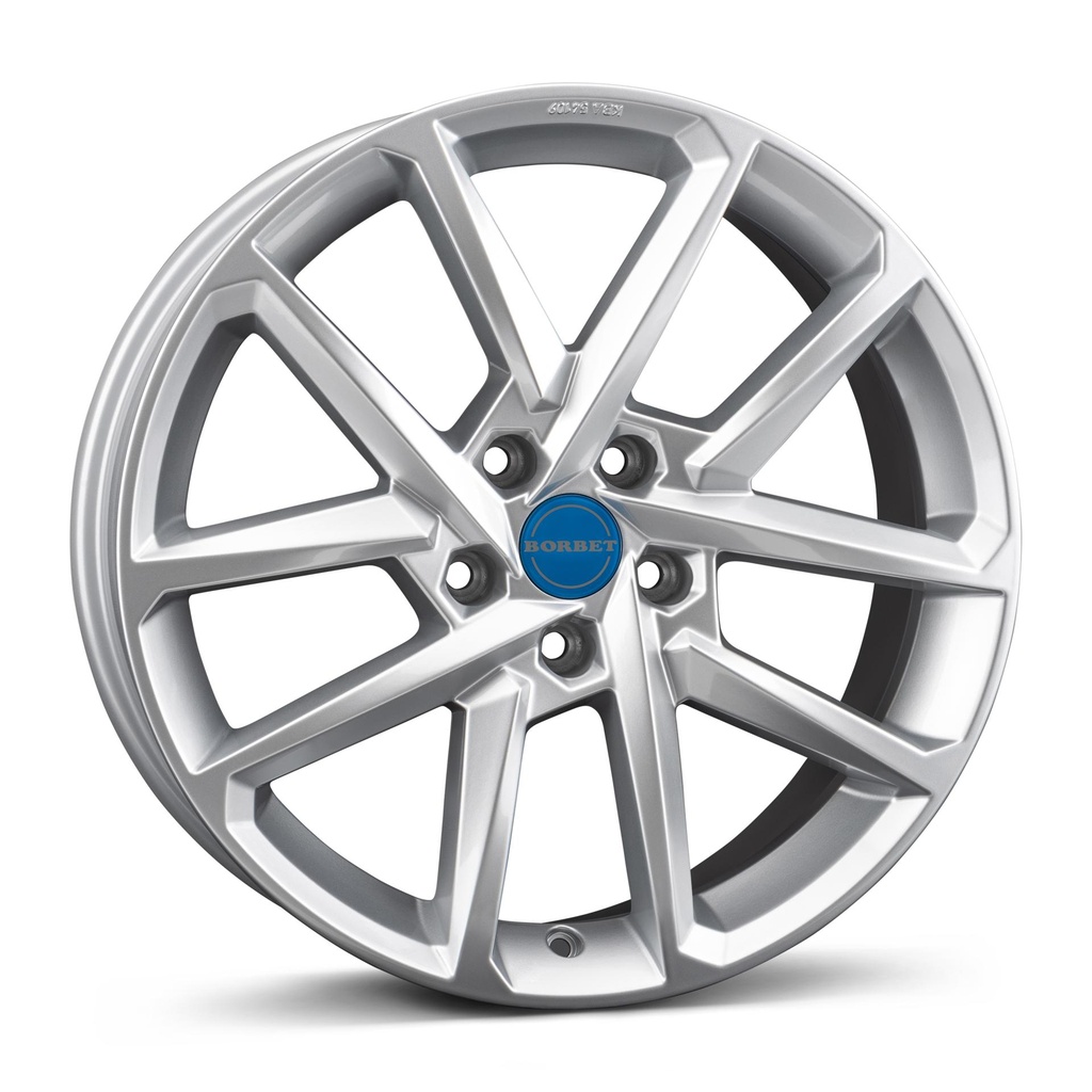 BORBET N CRYSTAL SILV 6.5x17 5/114.3 ET45 CB72.5