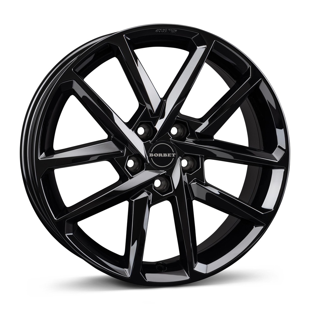 BORBET N BLACK GLOSS 7.5x18 5/112 ET49 CB66.5
