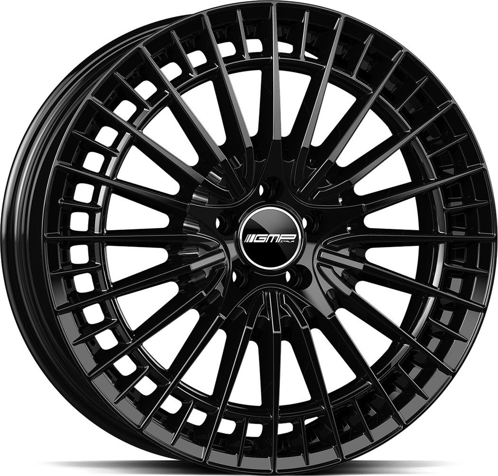 GMP QSTAR GLOSS BLACK 7.5x18 5/112 ET45 CB66.6
