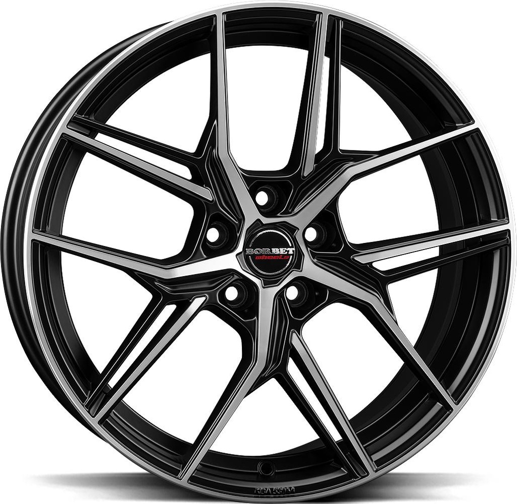BORBET QX BLACK POL MATT 8.5x20 5/110 ET31 CB65.1