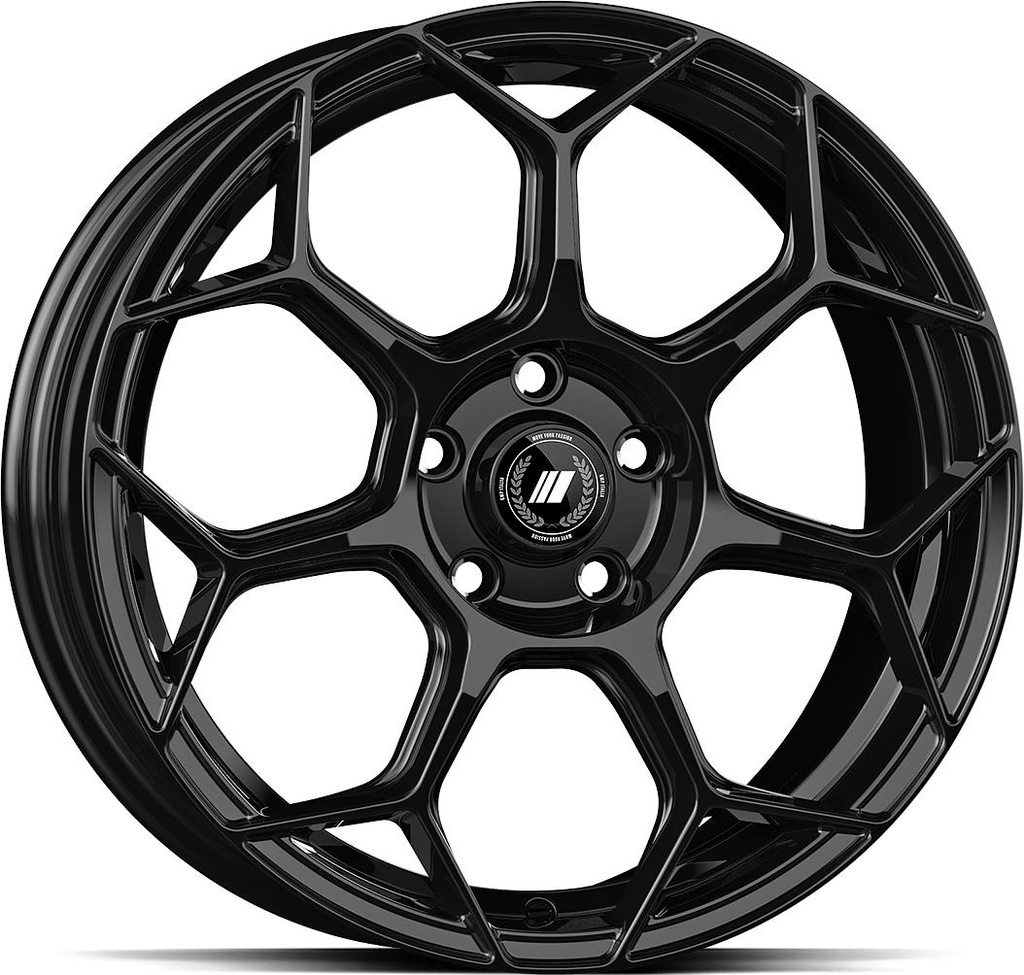 GMP RACEWAY NERO CORSA 8x18 4/100 ET35 CB75