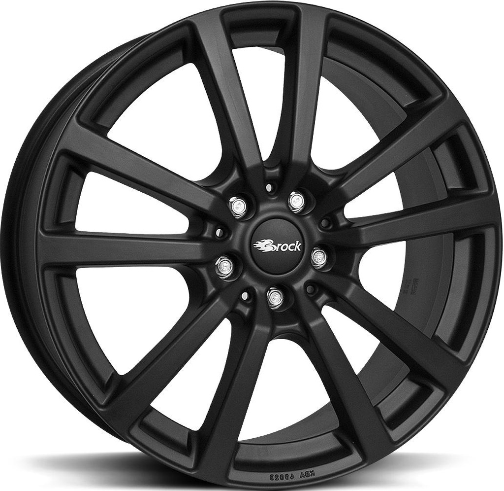 BROCK RC25T BLACK MATT 7.5x18 5/108 ET45 CB65.1