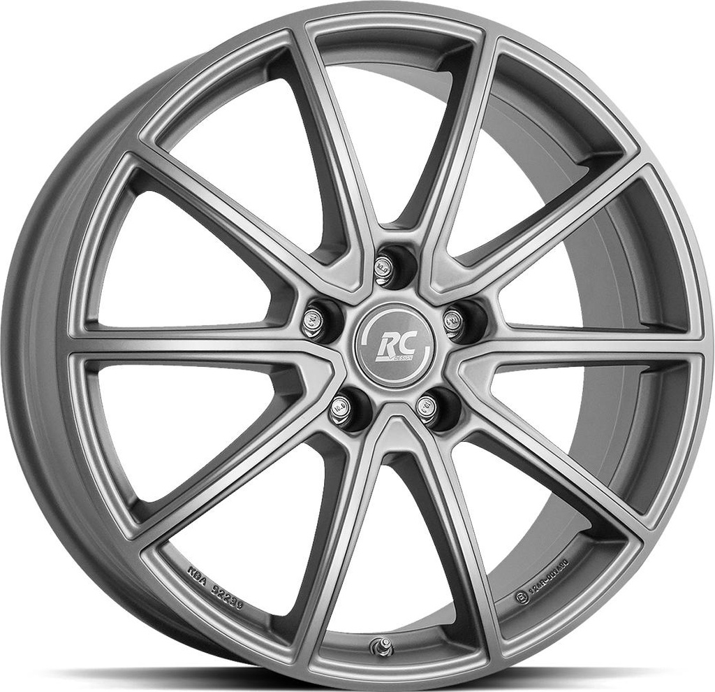 BROCK RC32 FERRIC GREY MATT 7.5x17 5/112 ET40 CB66.6