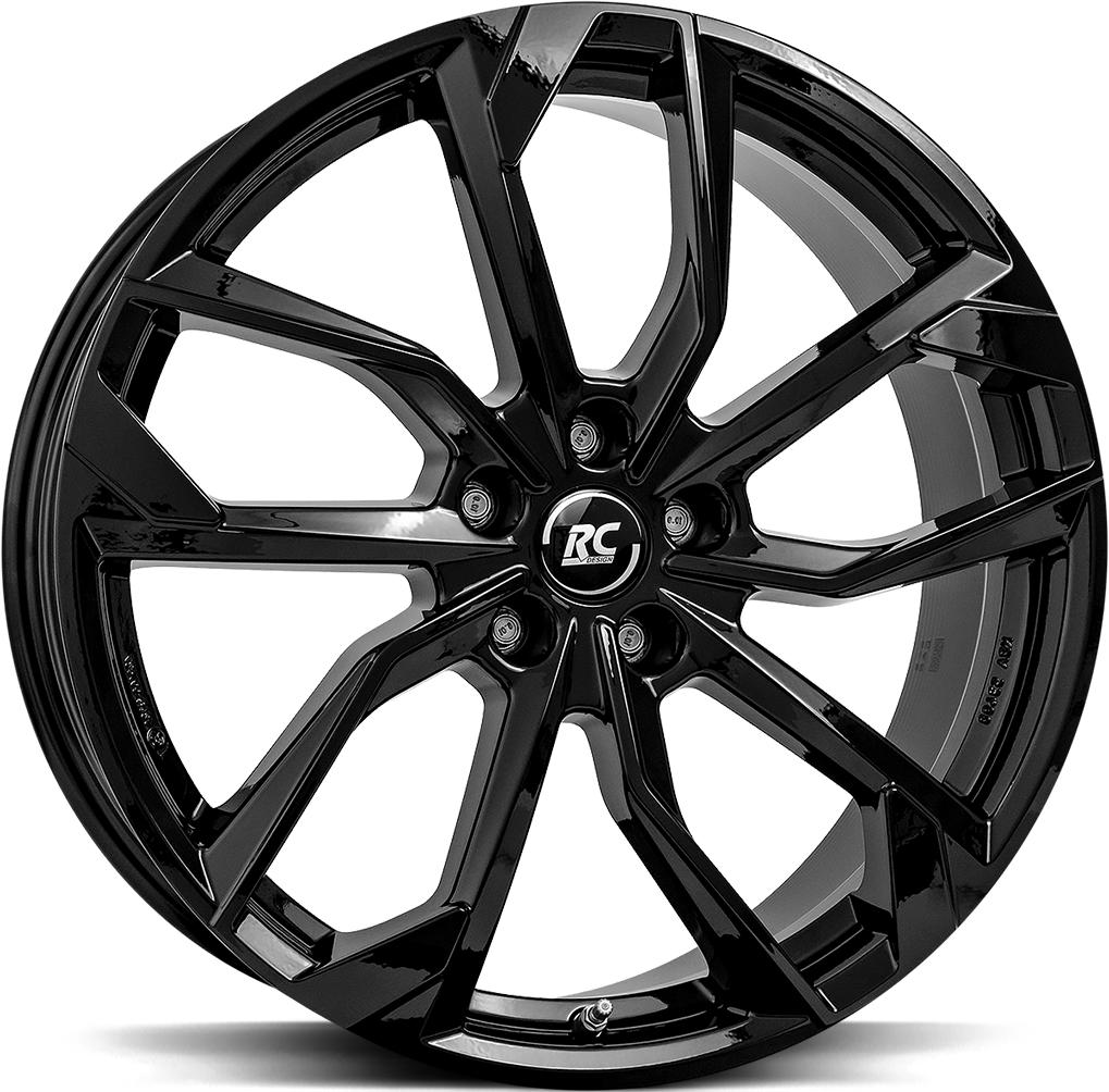 BROCK RC34 SHINY BLACK 7.5x18 5/112 ET41 CB57.1