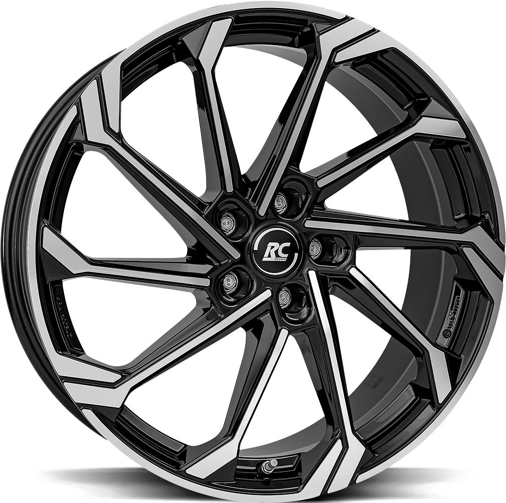 BROCK RC36 BLACK FULL POL 9.5x20 5/112 ET51 CB66.6