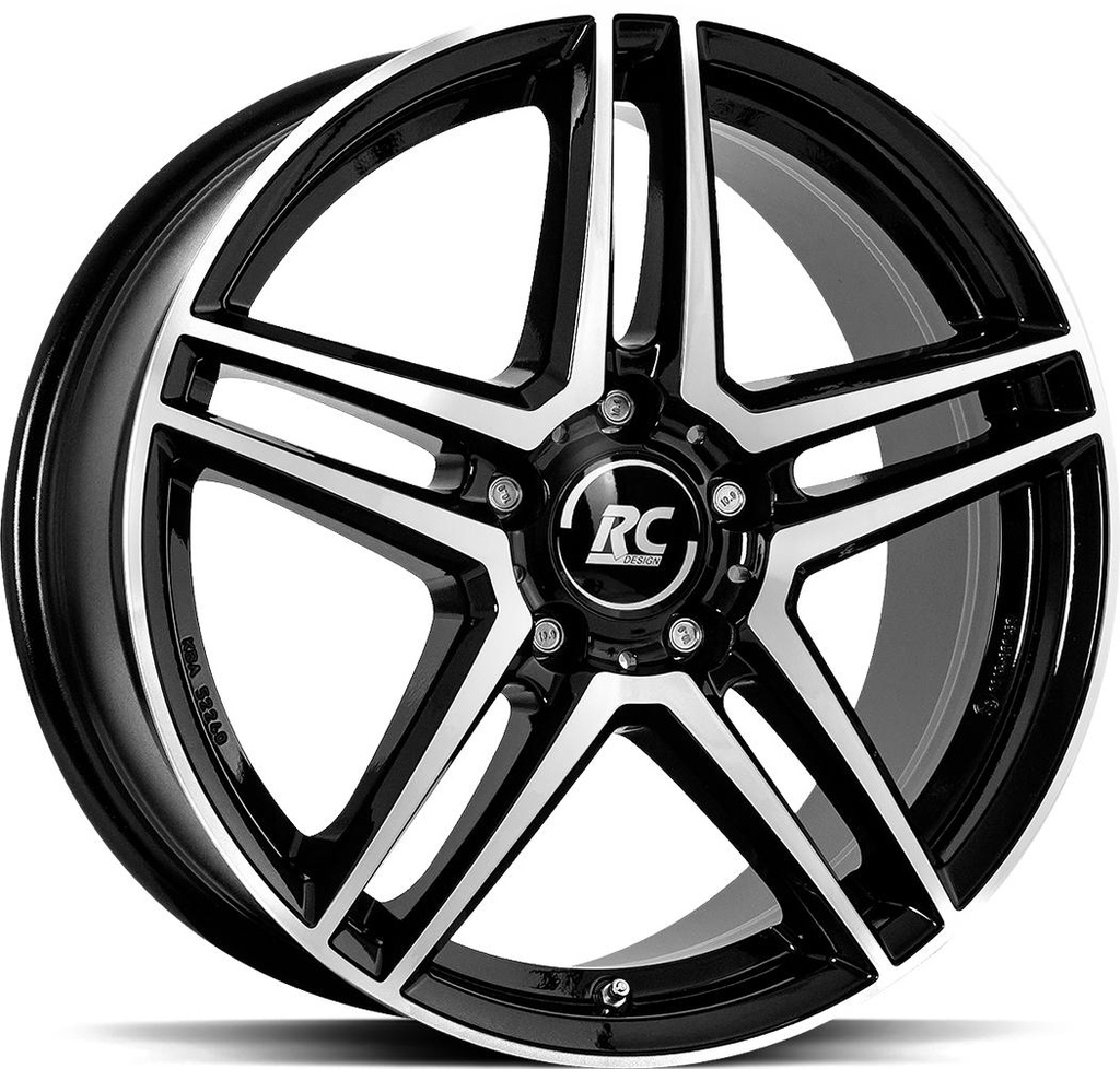 BROCK RCD17 BLACK FULL POL 6.5x16 5/112 ET38 CB66.6