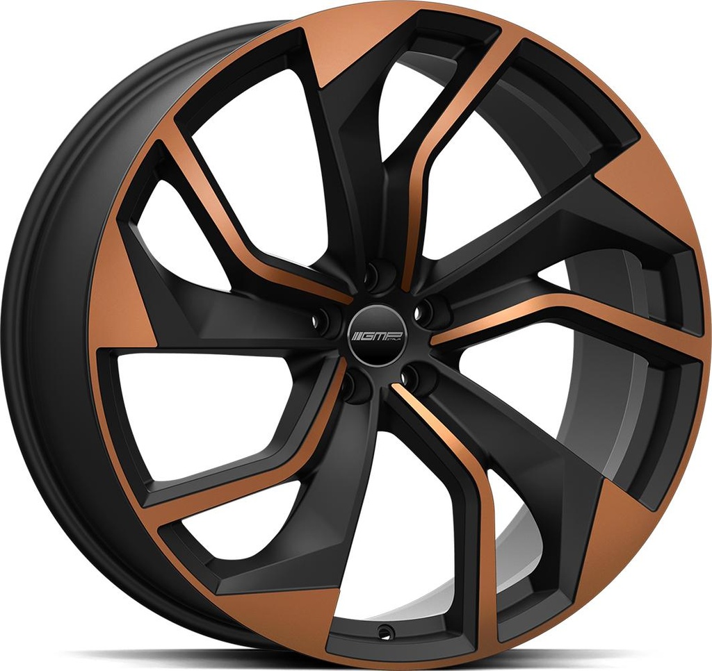 GMP REBEL SATIN BLACK BRONZE DIAM 10x21 5/130 ET38 CB66.5