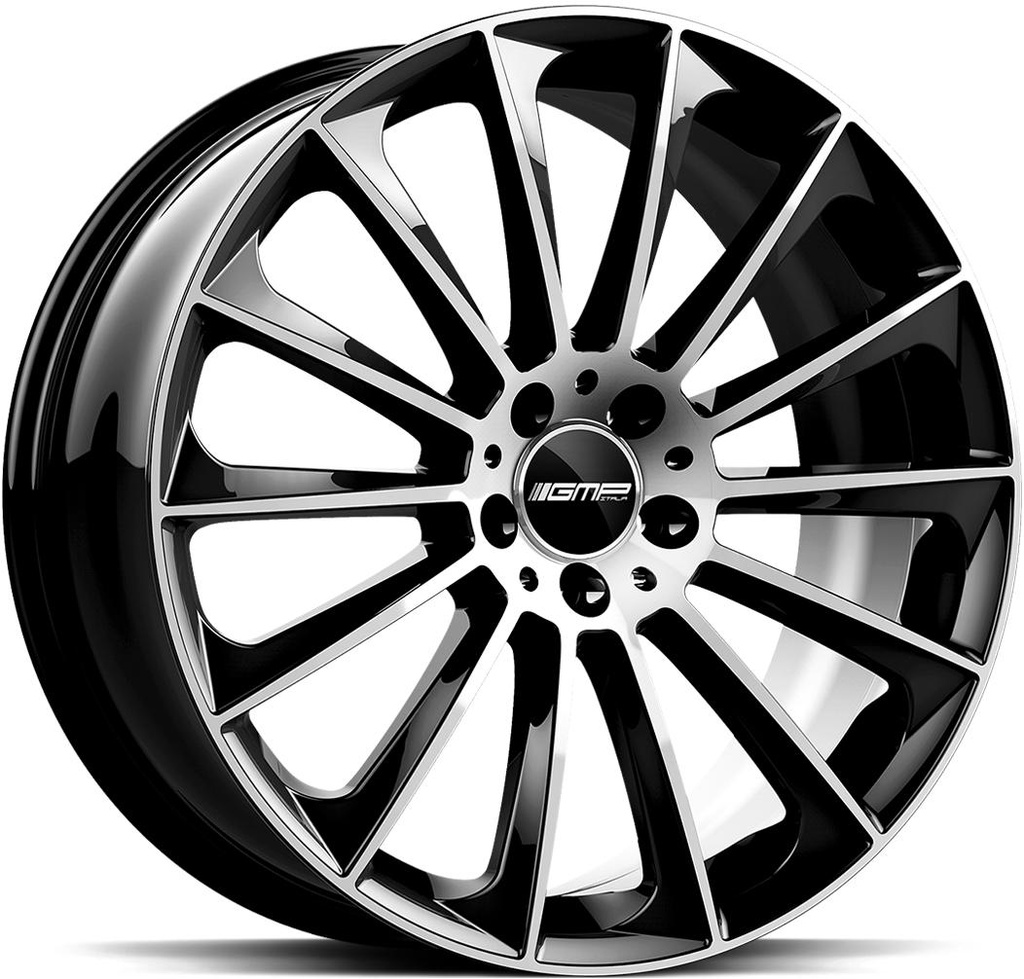 GMP STELLAR BLACK DIAM 11x22 5/130 ET55 CB71.6