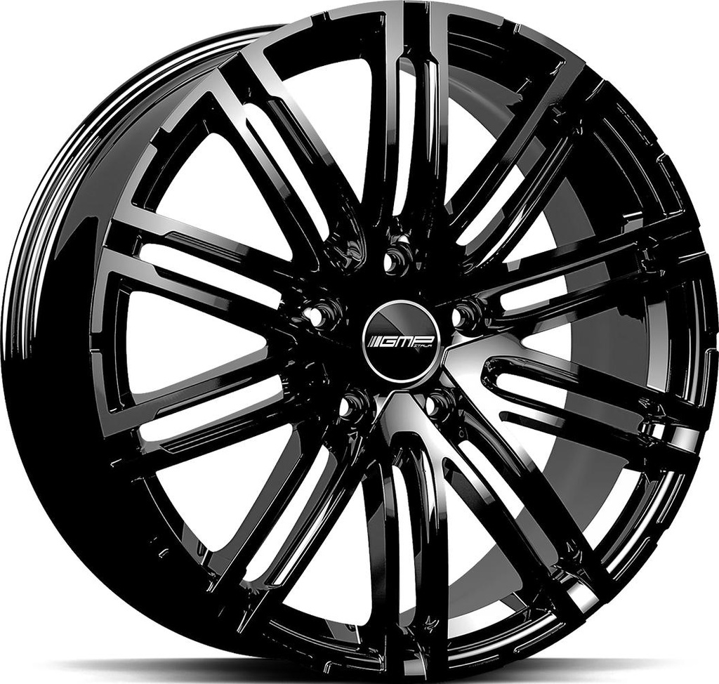 GMP TARGA GLOSS BLACK 11.5x21 5/130 ET61 CB71.6