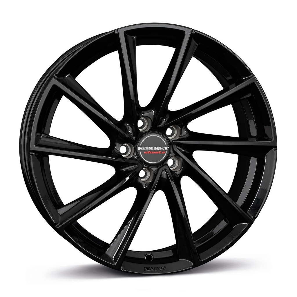 BORBET VTX BLACK GLOSS 8.5x19 5/112 ET20 CB66.6
