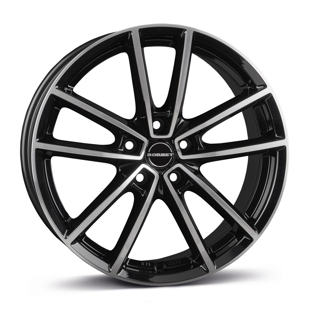 BORBET W BLACK POL GLOSS 8x20 5/112 ET27 CB66.7