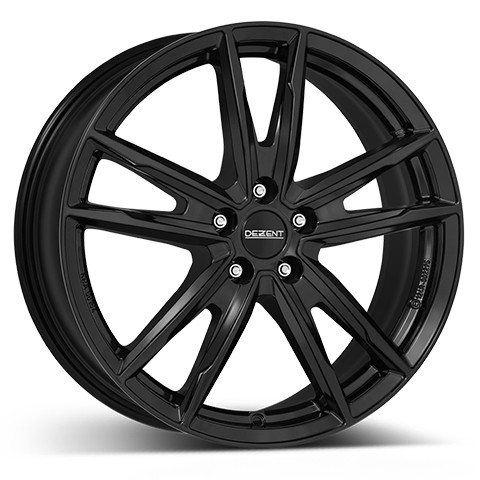 DEZENT KF BLACK 7.5x19 5/114.3 ET49 CB67.1