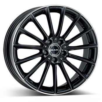 MAK KOMET GLOSS BLACK M.RING 8x18 5/112 ET48 CB66.6