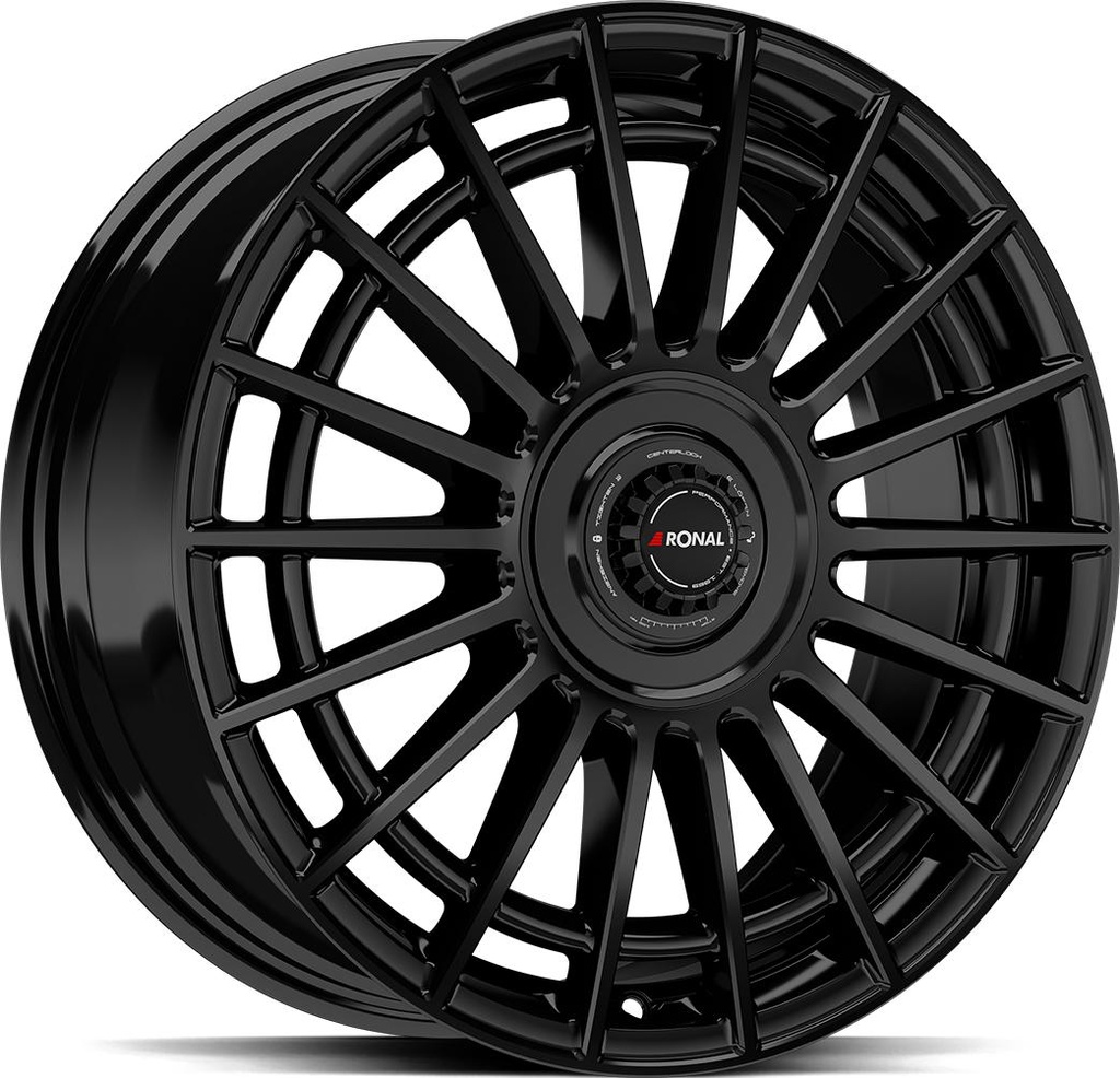 RONAL R73 REV-B JET BLACK MAT 7.5x18 4/100 ET45 CB68
