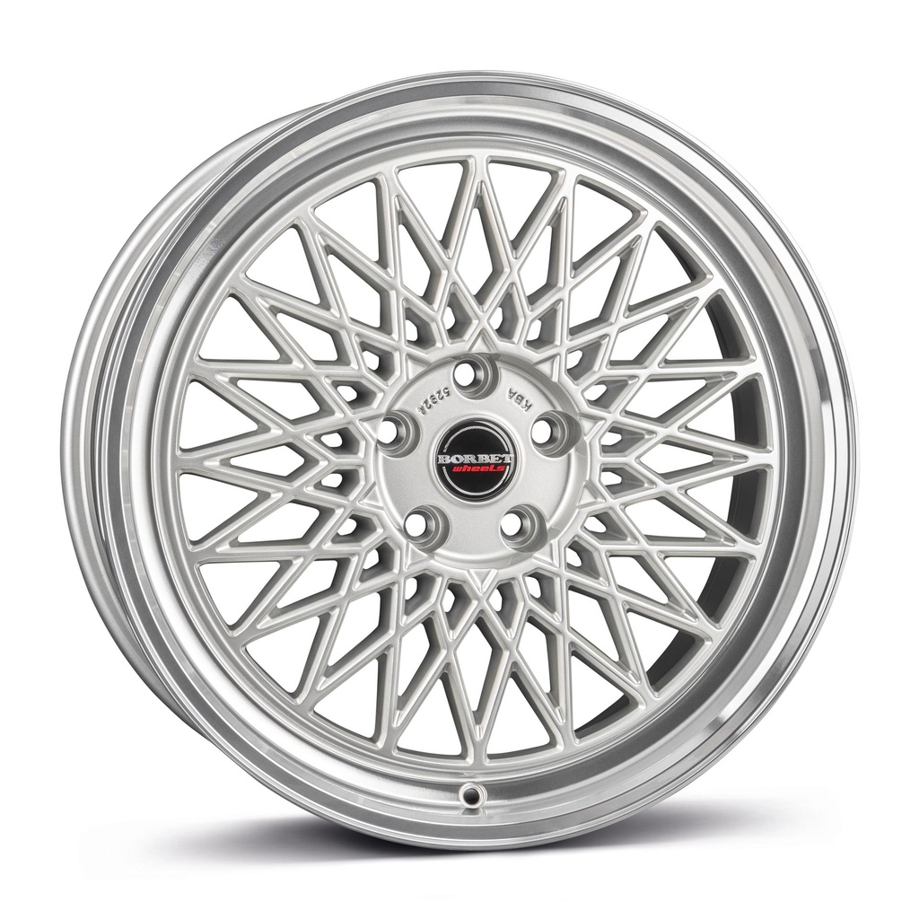 BORBET B SILVER RIM POL 7.5x16 5/112 ET20 CB72.5