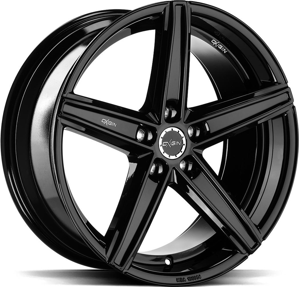 OXGIN EVOLUTION GLOSSY BLACK 10x20 5/112 ET30 CB66.6